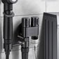 🖤 FLASH -50% ! 🔥 Vanne Double Contrôle 1→2 Sorties – Laiton Noir Mat – 20 mm – Montage Réservoir ou Mural – Anti-Fuite – Pour Douche, Animal, Baignoire 🚿