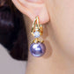 ✨💎🎀 PROMO -50% ! Boucles d'oreilles pendantes en perles étincelantes – Design Élégant, Finition Haute Qualité & Quotidien Chic