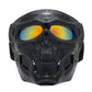 💀 50% DE RÉDUCTION MAINTENANT ! ✨ Masque-casque crâne horrifique – Design réaliste avec ajustement sécurisé pour fêtes & collectionneurs 🎭🔥