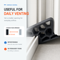 🚪✨ Butée de porte Secure Track – Fixation stable, anti-choc, évite les claquements, protection idéale pour vos portes, murs et meubles, sans percer ni abîmer 🏠💪