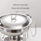 🔥 60 % DE RÉDUCTION MAINTENANT ! 🎄 Ensemble buffet chafing dish en acier inoxydable - Chaleur uniforme et durable, parfait pour les fêtes et les réceptions ✨