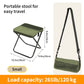 🪑 PROMO FLASH : 50% DE RÉDUCTION ! Tabouret Pliant de Camping Compact – Armature en Aluminium, Poches Latérales & Format Plié Réduit for une Assise d'Appoint Facile à Transporter Partout ✨🏕️