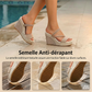 ☀️ Sandales à talons compensés pour femmes – Confortables, stables et élégantes – idéales avec une robe d'été, un short ou pour une journée en ville – semelle amortissante pour les longues promenades 🌸