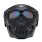 💀 50% DE RÉDUCTION MAINTENANT ! ✨ Masque-casque crâne horrifique – Design réaliste avec ajustement sécurisé pour fêtes & collectionneurs 🎭🔥