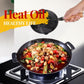 🔥-50% ! 🍳 Mini Poêle en Fonte Antiadhésive 10 cm – Coulée d’une Seule Pièce, Manche en Bois Ergonomique & Saine & Durable.