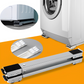 💎🛠️🔥 PROMO -50% ! Support à Roulettes Facile à Déplacer – Mobilité Sans Effort, Protection des Sols & Charge 300 kg (Acier Inox, Longueur Réglable 45-70 cm)