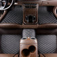 Tapis de sol de voiture en cuir imperméable - Lot de 5