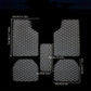 Tapis de sol de voiture en cuir imperméable - Lot de 5