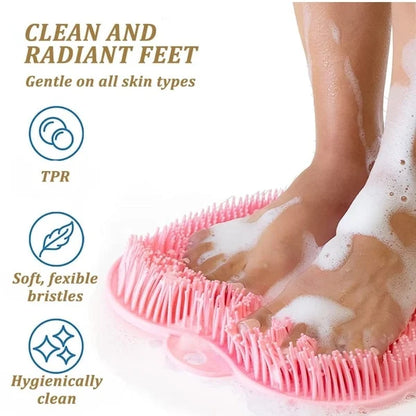 💥Vente Flash💥Brosse de Douche pour Pieds & Dos, Tapis de Massage
