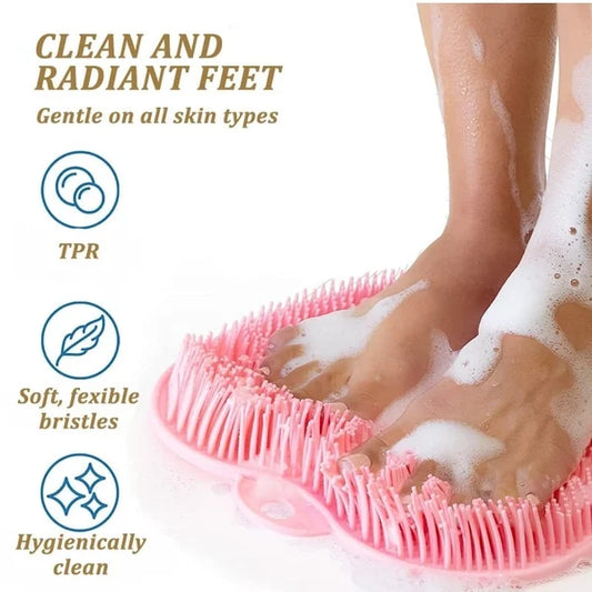 💥Vente Flash💥Brosse de Douche pour Pieds & Dos, Tapis de Massage