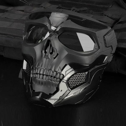 💀 50% DE RÉDUCTION MAINTENANT ! ✨ Masque-casque crâne horrifique – Design réaliste avec ajustement sécurisé pour fêtes & collectionneurs 🎭🔥