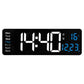 🎉 Soldes 2026 — Plus de 31 000 vendus ! 💞 Horloge numérique auto Grande horloge numérique avec température, date, heure d'été automatique, lumière de nuit, Dimmer de luminosité automatique