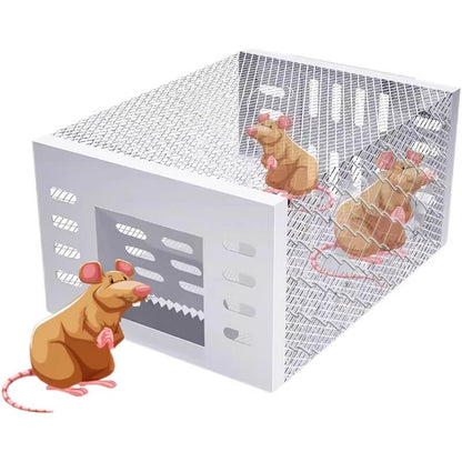 Veillez à ce que votre jardin ne soit pas envahi par les souris.🐁Piège à souris automatique à cycle continu