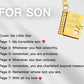 👑📖 PROMO -50% ! Collier Livre "Ma Petite Étoile" pour Fille – Message Personnalisable, Acier Inox & Boîte Cadeau (Livraison Mondiale)