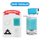 🐠 Filtre d'aquarium 5-en-1 – Fini l'eau trouble et les déchets au fond – Filtration 3 couches, débit réglable, ultra-silencieux 36 dB – Idéal pour aquarium 450–2450 L/h 💧