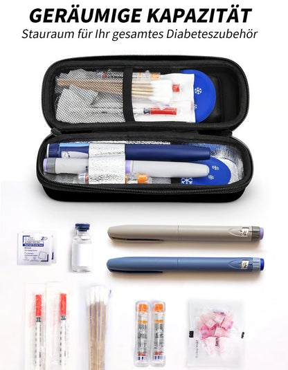 ✨ AUJOURD'HUI SEULEMENT : 50 % DE RÉDUCTION 🔥 Sac isotherme pour insuline avec indicateur de température