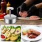 🍔✨🔪 PROMO -50% ! Presse à Viande Manuel pour Galettes de Hamburger – Inox 304, Design Anti-Adhésif & Facile à Nettoyer