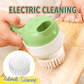 🔪 Robot culinaire électrique 4-en-1 – 3 lames (trancher/hacher), brosse de nettoyage incluse – Matériau ABS+PP+PC alimentaire, lame inox – Compact et portable – Idéal pour légumes, viande et bébé 🥕🍖
