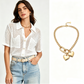 👚🧶 PROMO LIMITÉE 50% ! Chemise Boutonnée Femme Tricotée à Manches Courtes – Tissu Ajouré Respirant, 2 Poches, Coupe Légère, 2 Couleurs, Parfaite pour Superposition Estivale 🌞