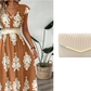 🎑50 % de réduction ✨Robe longue fluide à col en V et imprimé baroque pour femme