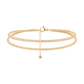 💜✨👣 ACHETEZ 1, OBTENEZ 1 GRATUIT ! Bracelet de Cheville en Argent – Design Multicouche, Étanche & Taille Ajustable (Derniers Stocks)