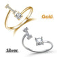 💍💖 PROMO -50% ! Bague Initiale d'Amour – Personnalisable, Or/Acier Inoxydable, Hypoallergénique, Ajustable (Cadeau Romantique)