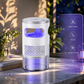 🦟💡✨ PROMO LIMITÉE -50% ! Appareil Anti-Insectes LED d'Intérieur – Capteur UV Bionique, Méthode Physique, Veilleuse, Silencieux, Surface 31-40 m² (Secteur/Rechargeable)
