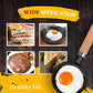🔥-50% ! 🍳 Mini Poêle en Fonte Antiadhésive 10 cm – Coulée d’une Seule Pièce, Manche en Bois Ergonomique & Saine & Durable.