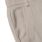 Pantalon large pour femme, avec poches et taille haute