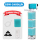 🐠 Filtre d'aquarium 5-en-1 – Fini l'eau trouble et les déchets au fond – Filtration 3 couches, débit réglable, ultra-silencieux 36 dB – Idéal pour aquarium 450–2450 L/h 💧