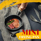 🔥-50% ! 🍳 Mini Poêle en Fonte Antiadhésive 10 cm – Coulée d’une Seule Pièce, Manche en Bois Ergonomique & Saine & Durable.