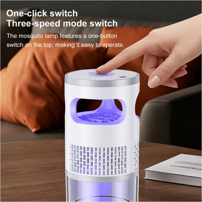 🦟💡✨ PROMO LIMITÉE -50% ! Appareil Anti-Insectes LED d'Intérieur – Capteur UV Bionique, Méthode Physique, Veilleuse, Silencieux, Surface 31-40 m² (Secteur/Rechargeable)