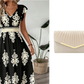 🎑50 % de réduction ✨Robe longue fluide à col en V et imprimé baroque pour femme