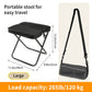 🪑 PROMO FLASH : 50% DE RÉDUCTION ! Tabouret Pliant de Camping Compact – Armature en Aluminium, Poches Latérales & Format Plié Réduit for une Assise d'Appoint Facile à Transporter Partout ✨🏕️