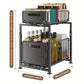 Organisateur de marque à 2 niveaux amovibles pour armoire/placard