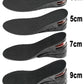 🔥📈 Semelles de rehaussement invisibles et ajustables – 3 à 9 cm, amortissantes et compatibles avec la plupart des chaussures (EUR 225-270)