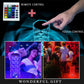 💎 Lampe cristal effet diamant – 16 couleurs RGB, 3 modes d’éclairage – Interrupteur tactile, rechargeable USB – Design acrylique élégant – Idéale pour déco et ambiance ✨