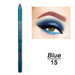 ✨💧🎨 Eyeliner Coloré Longue Tenue Waterproof 24h – Ensemble 13 Couleurs (Mat & Nacré, 15 cm)