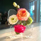 🦋 Vase papillon transparent – en plastique cristallin, avec une base stable. Parfait pour les fleurs, la décoration de table et les cadeaux ! ✨💐