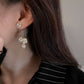 📢💎✨ PROMO -50% ! Boucles d'Oreilles Pétales Rondes en Zircon – Strass Étincelant, Plaqué Or & Hypoallergénique (Doré/Argenté)