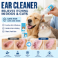 💊🛍️ -50% ! 🌱Solution Nettoyante Auriculaire pour Chiens et Chats – Soulage les Démangeaisons, Nettoie en Douceur – Extraits de Plantes Naturelles & Formule Douce – Idéale pour les Oreilles Sensibles