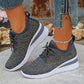💎 53% DE RÉDUCTION ! 💎 Chaussures de Sport Orthopédiques pour Femme – Cuir Haut de Gamme, Strass Élégants & Soutien Postural Médical ✨👟