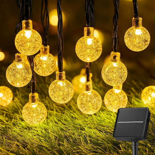 ✨ 50% DE RÉDUCTION! 💡 Guirlande LED Solaire Étanche IP65 – 200 Ampoules, Télécommande Multicolore & 14h d’Autonomie Pour Une Ambiance Magique 🎄
