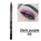 ✨💧🎨 Eyeliner Coloré Longue Tenue Waterproof 24h – Ensemble 13 Couleurs (Mat & Nacré, 15 cm)