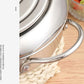 🍳 PROMO FLASH : 50% DE RÉDUCTION ! 🔥 Friteuse avec Contrôle de Température – Acier Inoxydable 304 & Thermomètre Intégré – 20/24 cm for Friture Maison ✨