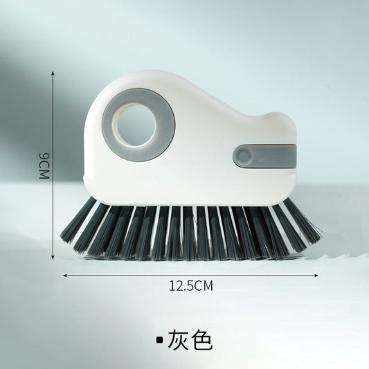 🧹🚪 Brosse nettoyante détachable pour rainures de fenêtres et portes – Plastique durable, tête lavable, compacte, délogez poussière et saletés des recoins inaccessibles du salon à la voiture 🧼💨