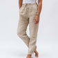 🌸🩳 DERNIER JOUR DE SOLDES -50% ! Pantalon Décontracté Femme en Coton & Lin – Taille Élastique & Coupe Confortable (Multi-couleurs, Tailles Variées)