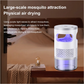 🦟💡✨ PROMO LIMITÉE -50% ! Appareil Anti-Insectes LED d'Intérieur – Capteur UV Bionique, Méthode Physique, Veilleuse, Silencieux, Surface 31-40 m² (Secteur/Rechargeable)