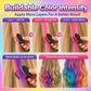🎨🛒 -50% ! 🌈 Kit Craies Capillaires – 12 Couleurs Éclatantes, Lavable & Applicateur Facile pour Fêtes & Photos.
