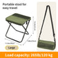 🪑 PROMO FLASH : 50% DE RÉDUCTION ! Tabouret Pliant de Camping Compact – Armature en Aluminium, Poches Latérales & Format Plié Réduit for une Assise d'Appoint Facile à Transporter Partout ✨🏕️